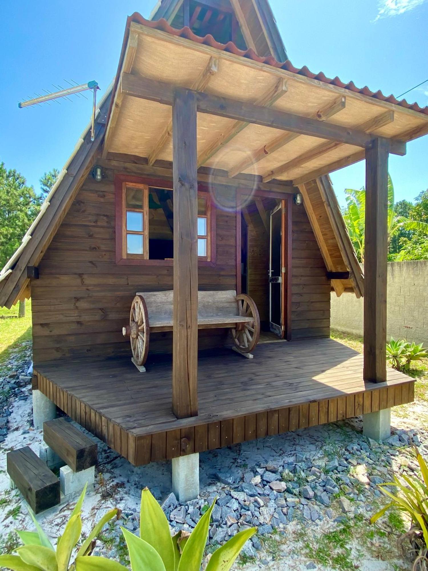 Cabana Aroeira 8 Min Da Guarda Do Embau Palhoça Exterior foto